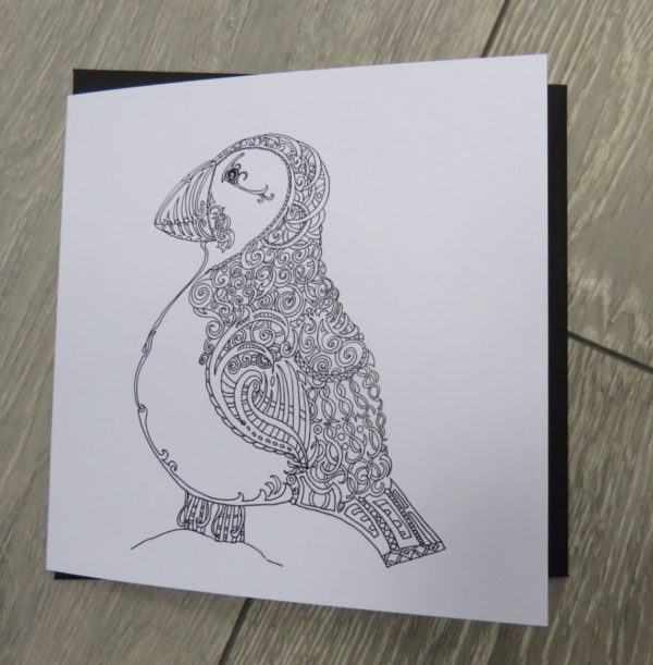 Celtic Puffin - Card