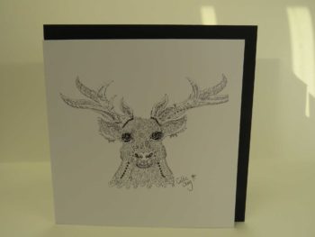 Celtic Stag - Card