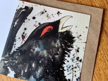 Capercaillie Card by Mike Ross