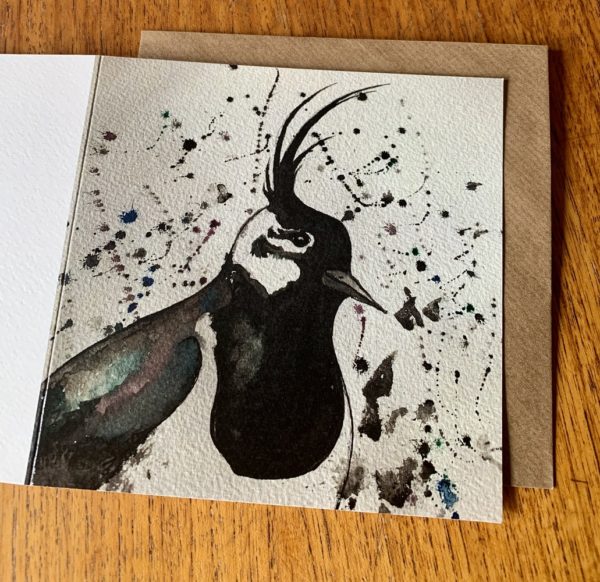 Lapwing Card by Mike Ross