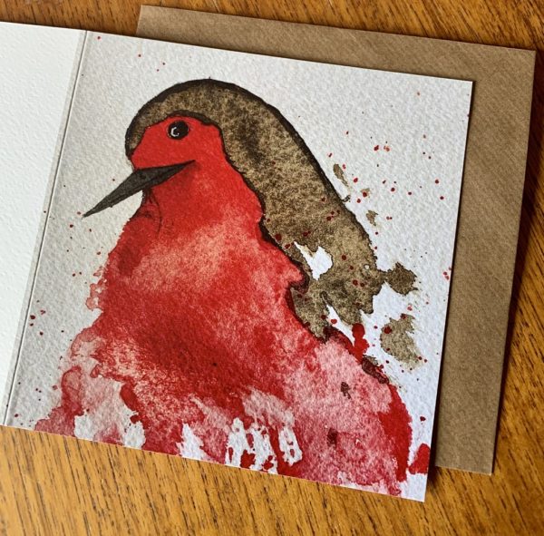 robin card by Mike Ross