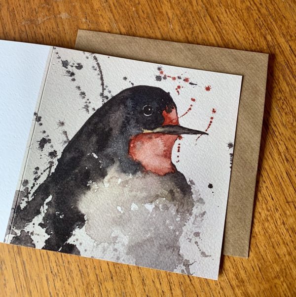 Swallow Card by Mike Ross